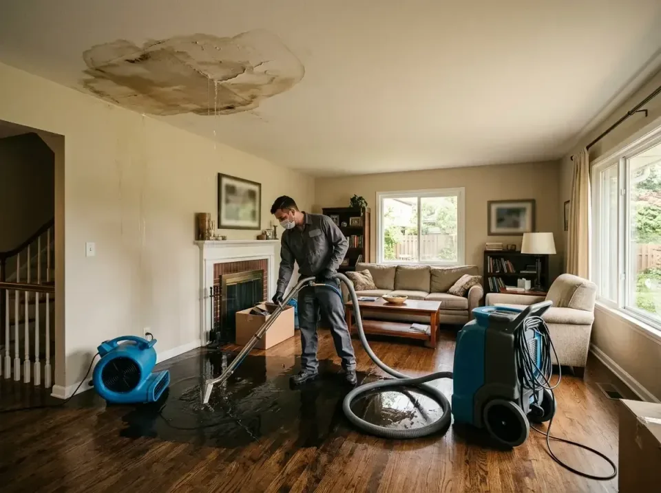 attic-pipe-burst-ceiling-drip-008 — frequently asked questions, Water Damage Restoration & Carpet Care in Wilder, KY